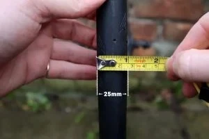 Measure the Tire Width Measure the Tire Width